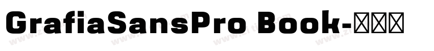 GrafiaSansPro Book字体转换
